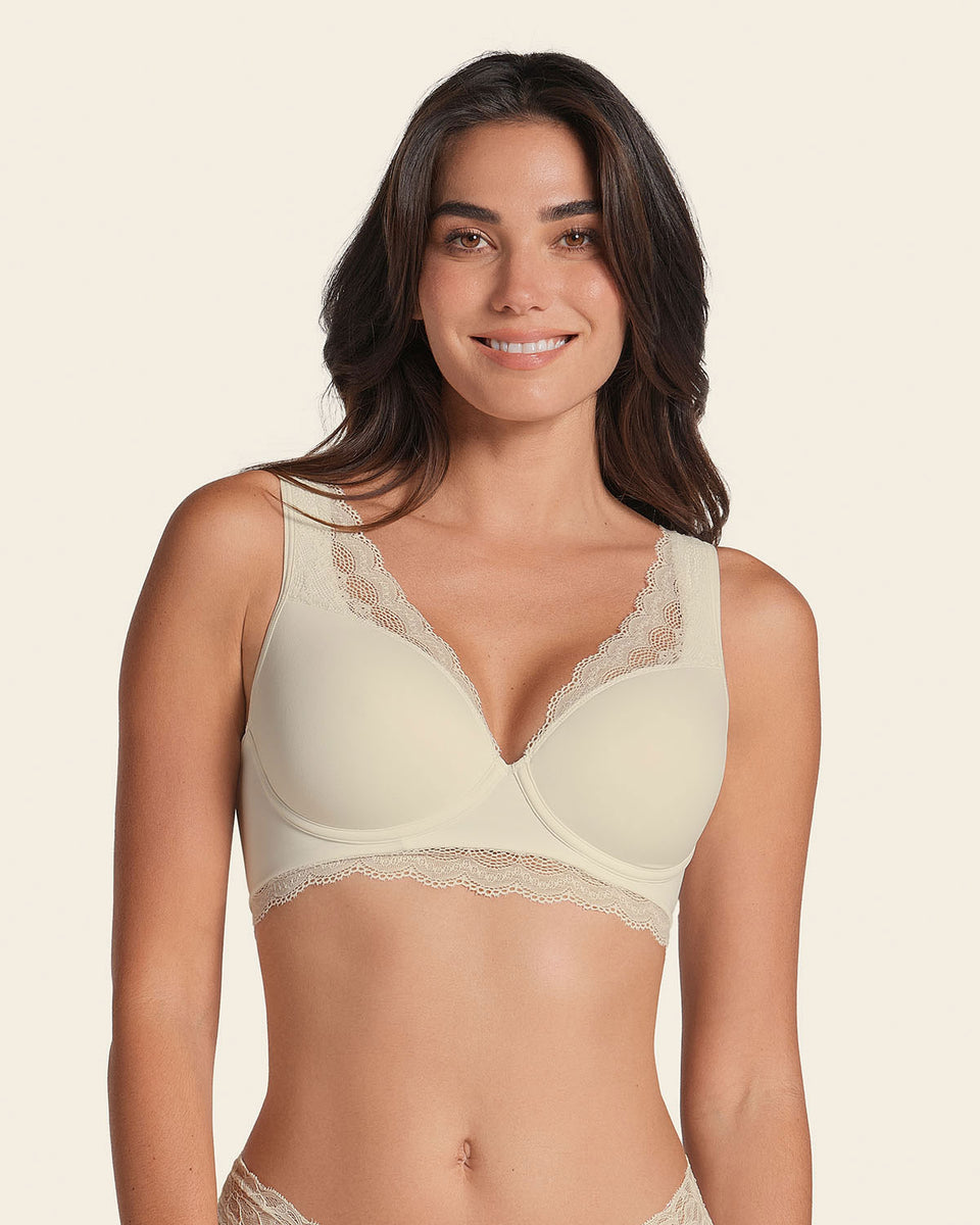 Sujetador de gran cubrimiento: deep coverage bra