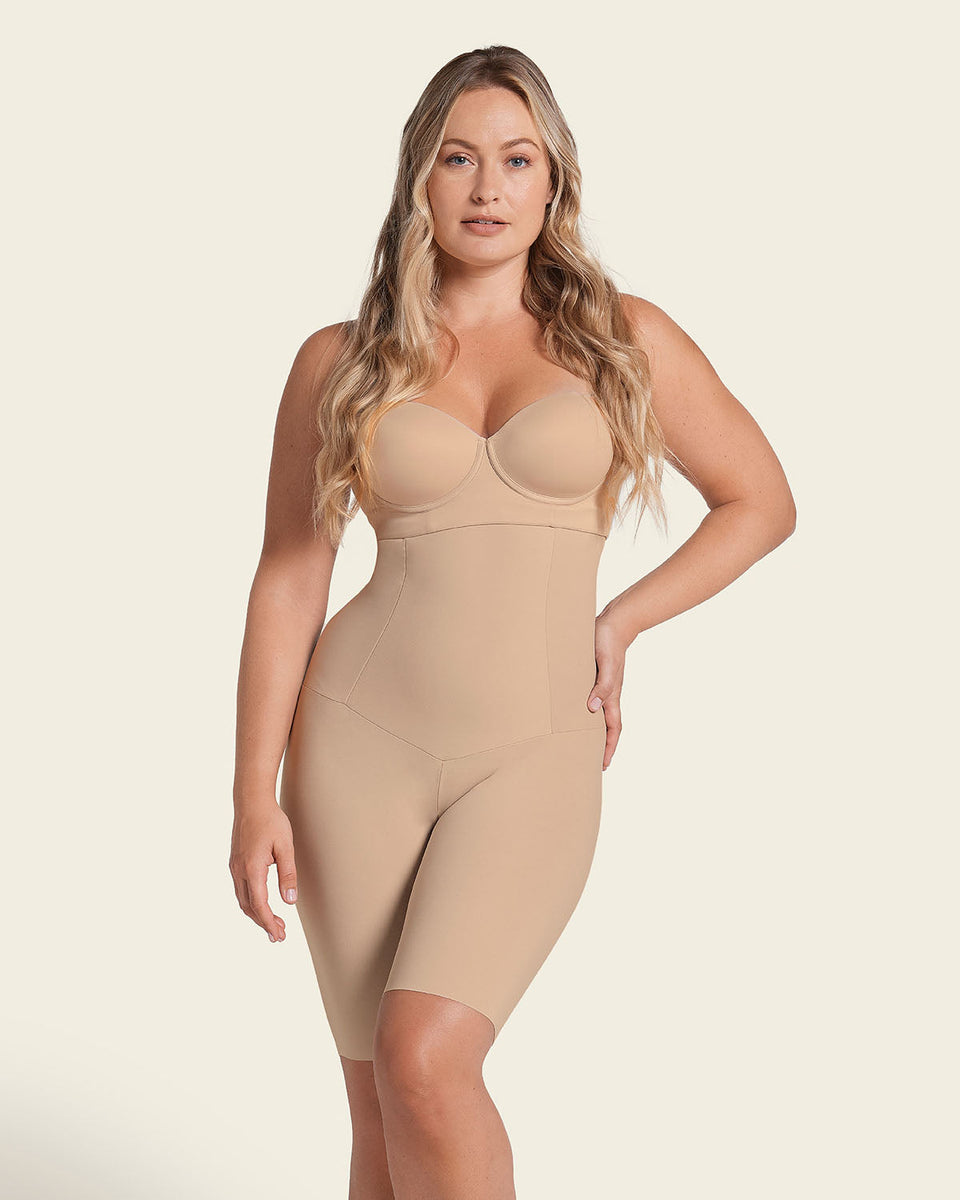 Braga faja de tiro alto con control abdomen y cintura