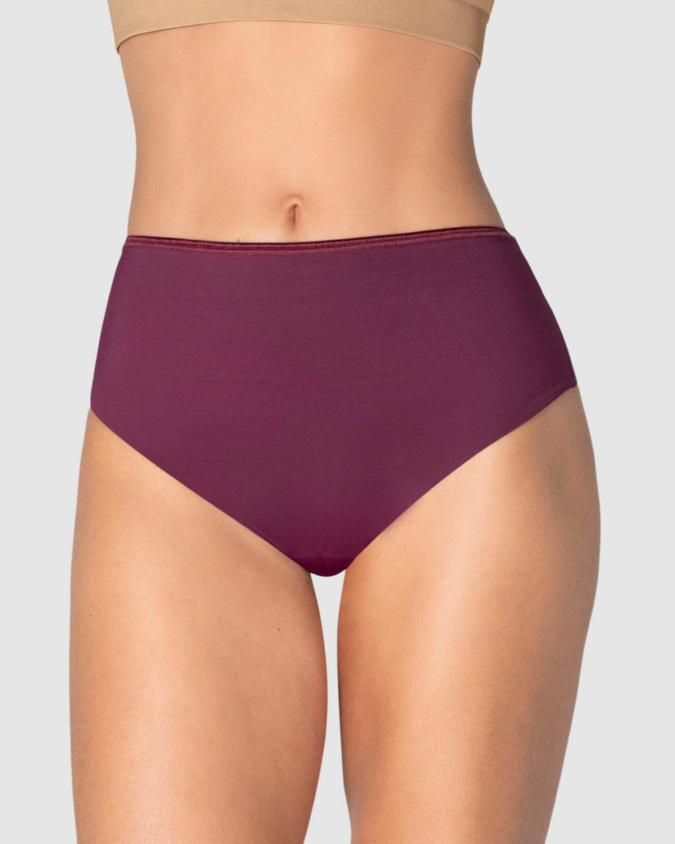 Braga faja tanga de control fuerte tiro alto