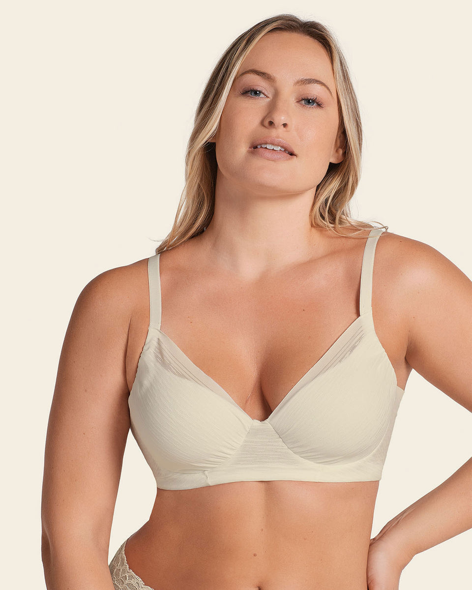 Sujetador con cubrimiento total del pecho comfort fit