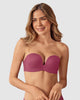 Sujetador sin tirantes antigravedad de push up alto sin aro#color_a80-fucsia-medio