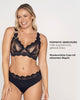 Sujetador tipo bralette en encaje y transparencias#all_variants