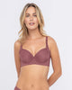 Sujetador de push up suave y cubrimiento alto en sisa y espalda Cover Bra#color_349-vino