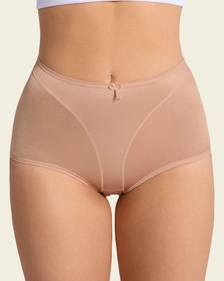 Braga clásica tiro alto de control de abdomen#color_878-beige
