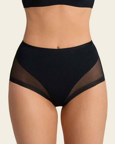 Braga clásica invisible con tul#color_700-negro