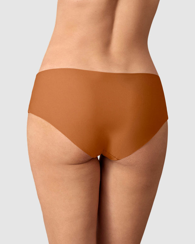 Braga culotte invisible ultraplano sin elásticos y de pocas costuras#color_a34-mostaza