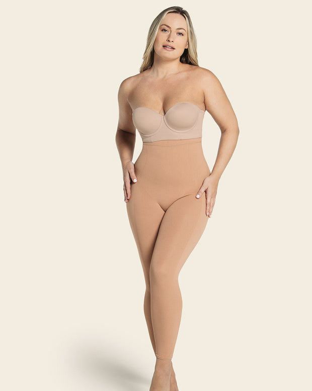 Braga faja invisible de tiro alto levanta glúteos#color_852-beige