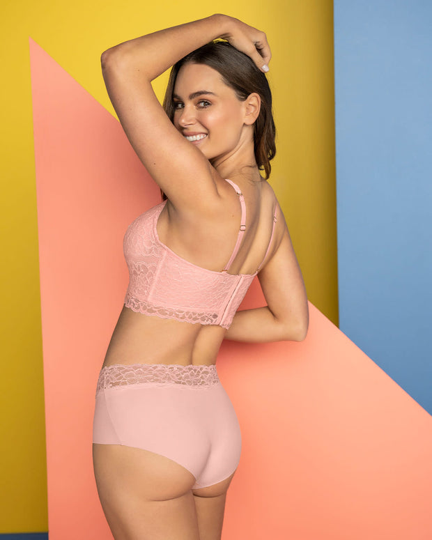 Braga culotte en tela ultraliviana con franja de encaje#color_118-rosado