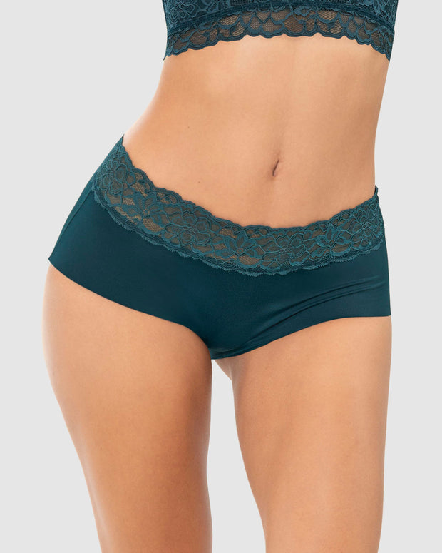 Braga culotte en tela ultraliviana con franja de encaje#color_249-verde-oscuro