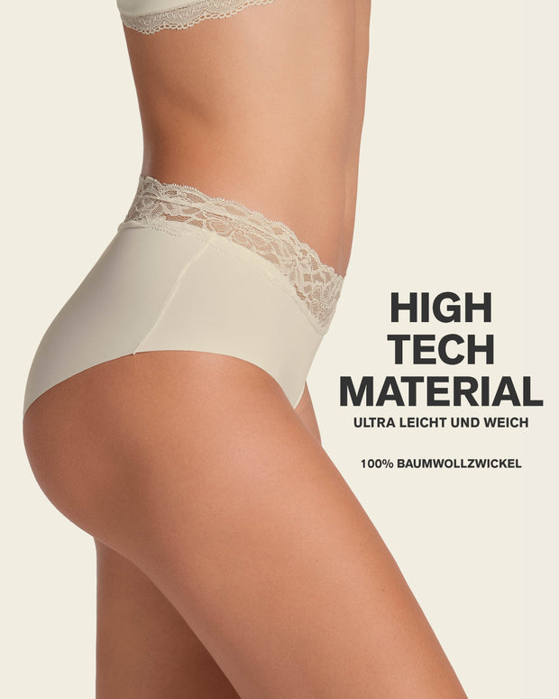 Braga culotte en tela ultraliviana con franja de encaje#color_253-marfil