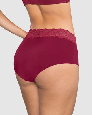Braga culotte en tela ultraliviana con franja de encaje#color_a97-vino