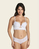 Sujetador doble push up con escote profundo en espalda sexy back#color_000-blanco