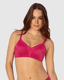 Sujetador sin aro de push up alto incorporado Magical Bra#color_311-fucsia