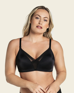 Sujetador sin aro de push up alto incorporado Magical Bra#color_700-negro