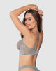 Bustier Siempre Sexy en encaje elástico#color_750-gris