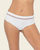 Braga braguita con franja transparente decorativa#color_000-blanco