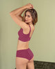 Braga braguita con franja transparente decorativa#color_a80-fucsia-medio