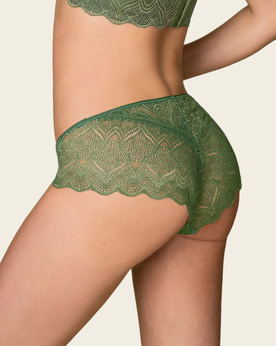 Braga culotte en encaje suave y cómodo#color_068-verde