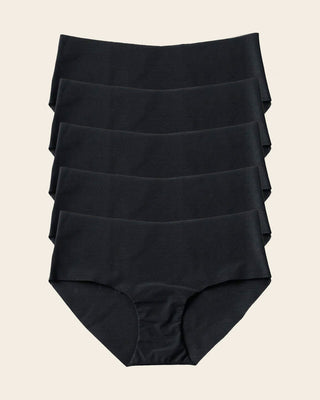 Braga culotte invisible ultraplano sin elásticos y de pocas costuras#color_785-negro