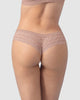 Paquete de 2 braguitas tipo culotte en encaje y blonda#color_s44-rosa-perla