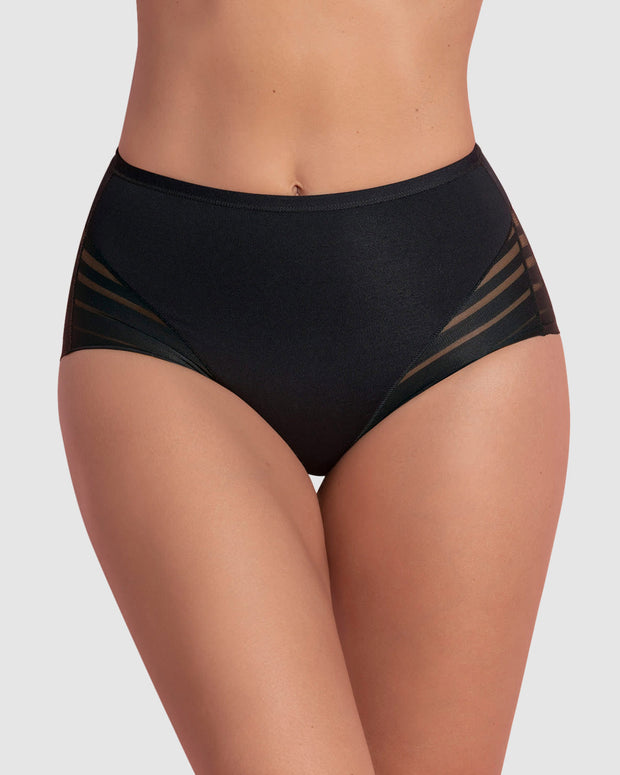 Braga faja clásico paquete x 2 control moderado de abdomen#color_s01-negro-habano-claro