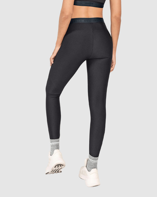 Legging deportivo con pretina en forma de V#color_700-negro