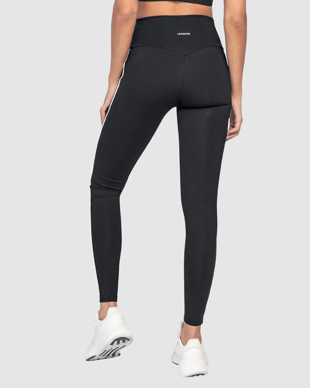 Legging deportivo de control con doble capa de tela en pretina#color_700-negro