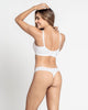 Sujetador triangular de push up medio y espalda ancha#color_000-blanco