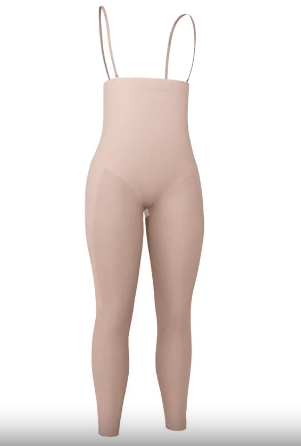 Body pecho libre invisible, con compresión de piernas y realce de glúteos#all_variants