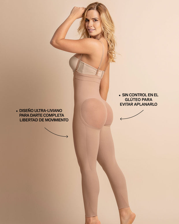 Body pecho libre invisible, con compresión de piernas y realce de glúteos#all_variants