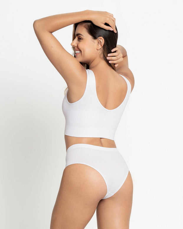 Top seamless de copas extraibles sin costuras#color_000-blanco