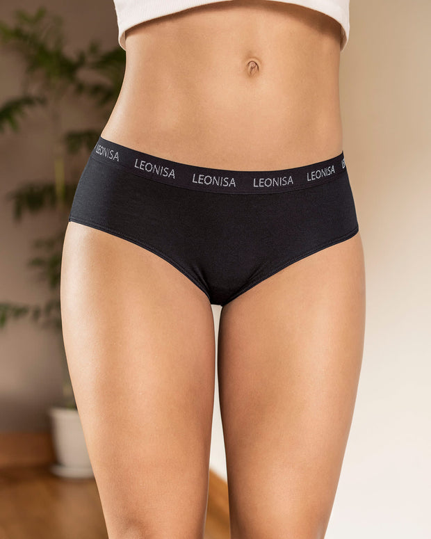 Paquete x 5 bragas estilo culotte#color_s02-blanco-negro-habano-claro