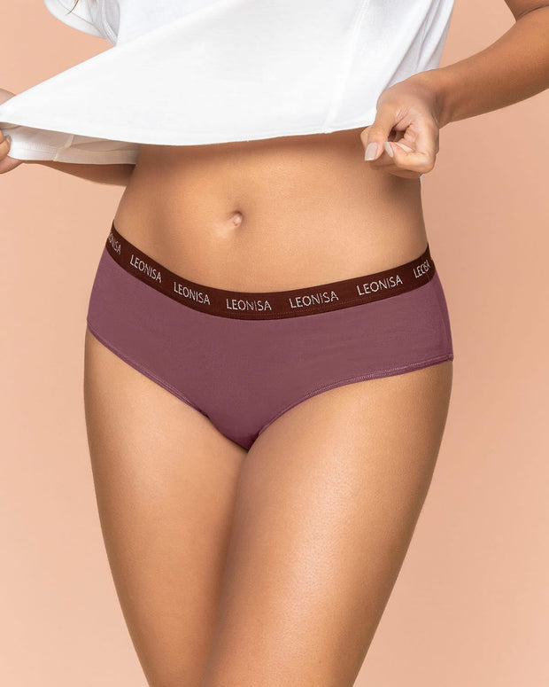 Paquete x 5 bragas estilo culotte#color_s04-palo-de-rosa-tabaco-verde-vino-rosa